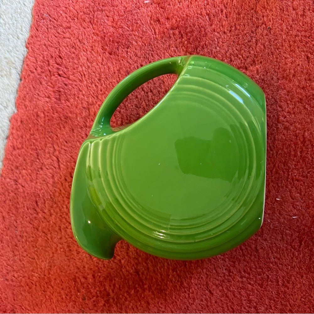 Fiestaware Green Round Ceramic Pitcher - Picture 2 of 4